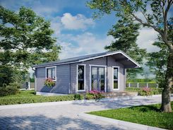 Domek Letniskowy Z Antresolą Chewa 35M2 Drewniany Nordenwood