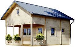Domek Letniskowy Z Tarasem I Antresolą Kiryd 65M2 Nordenwood