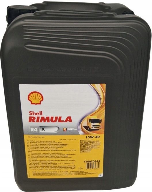 Shell Rimula R4X15W40 20l Mineralny - opinie i ceny na Ceneo.pl