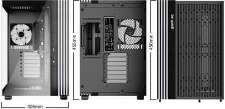 Корпус Be Quiet! Light Base 600 LX ARGB чорний (BGW67) - Фото 3