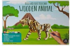 Zdjęcie Sonem Drewniany Model 3D Do Malowania Zwierzęta Tygrys 8+ - Dobra