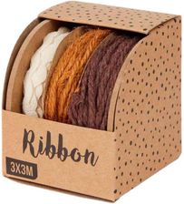 Zdjęcie Via Chasse B.V. Ozdobna Wstążka Dekoracyjne Sznurki 3x3m Brąz - Myślenice