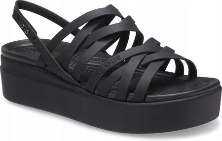 Damskie Sandały Crocs Brooklyn Strappy Lowe 206751 Wedge 37-38