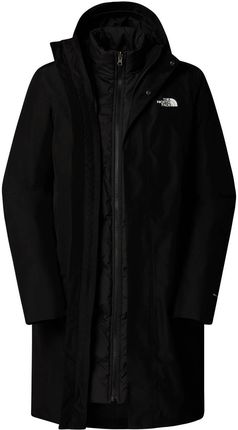 Kurtka z kapturem damska The North Face SUZANNE TRICLIMATE 2.0 czarna NF0A89JMJK3