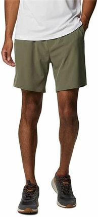 Krótkie Spodenki Sportowe Męskie Columbia Hike™ Żółty Khaki 7" - S