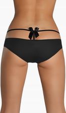 Majtki damskie Figi z kokardą czarne r. uniwersalny Le Cabaret Lingerie