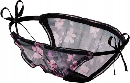 Majtki damskie Figi z kwiatowym nadrukiem uniwersalne Le Cabaret Lingerie - zdjęcie 3