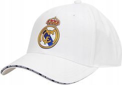 Zdjęcie Real Madryt Czapka Baseballówka No44 Crest White - Bobowa