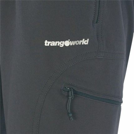Długie Spodnie Dresowe Trangoworld Bossons Mężczyzna Ciemny szary - S - zdjęcie 2