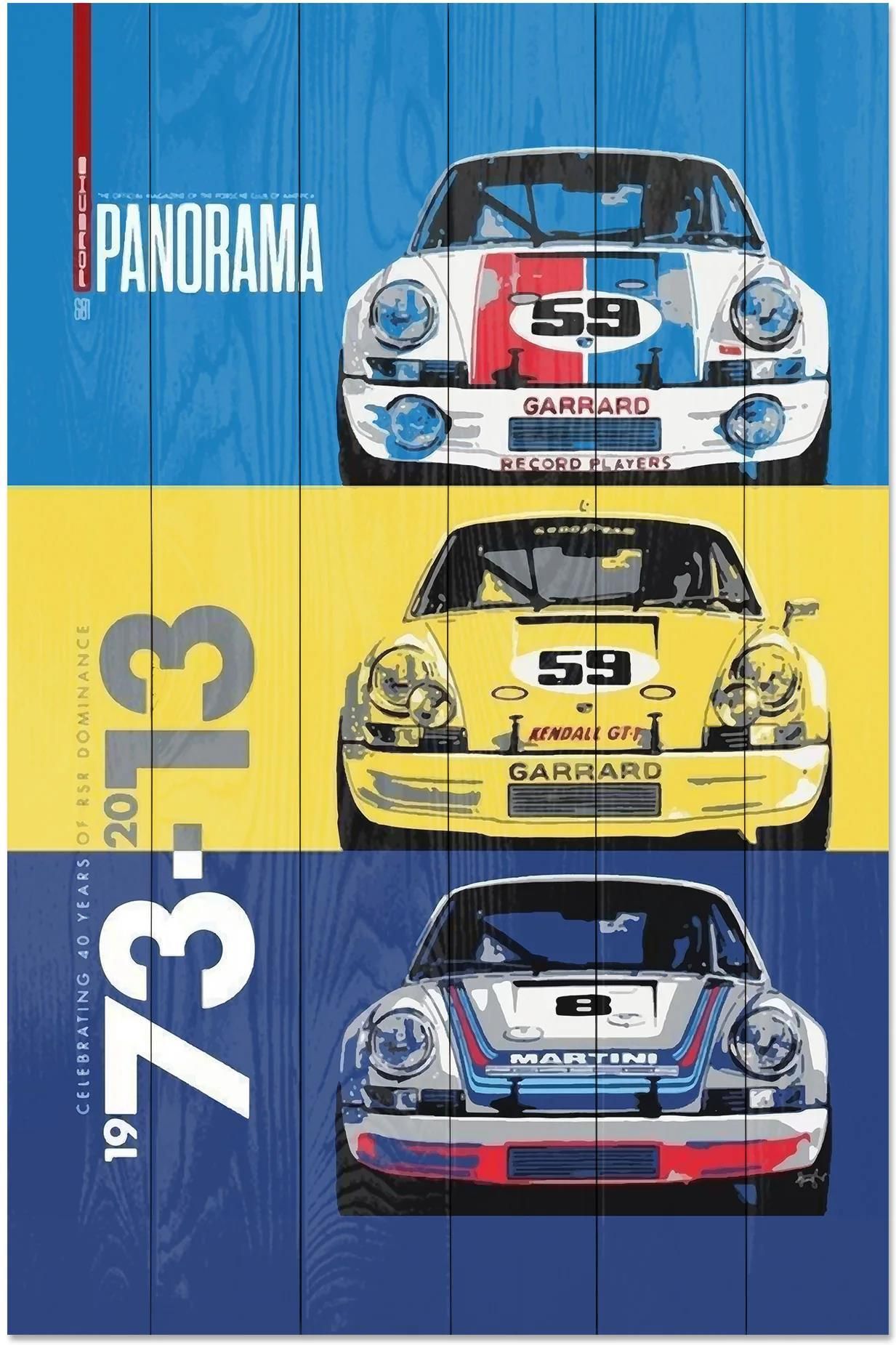 Allbag Obraz Na Drewnie Samochody Wyścigowe Rally Cars 60X90 - Opinie i ...