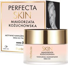 Krem Perfecta Skin Małgorzata Kożuchowska do twarzy nawilżająco-rozświetlający na dzień i na noc 30+