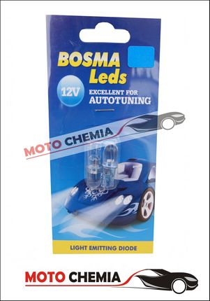 Bosma Led 1XLED Żarówka Całoszklana T10 BLUE 2szt.