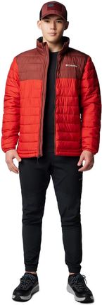 Kurtka puchowa męska Columbia POWDER LITE II czerwona 2086964698 - zdjęcie 2