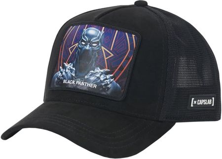 czapka z daszkiem męska Capslab Marvel Black Panther Cap CL-MAR7-1-PCT-BPA