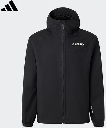 Kurtka przeciwdeszczowa męska adidas TERREX MULTI 2L RAIN.RDY czarna JN8804