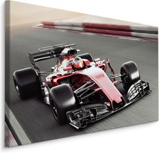 Muralo Obraz Canvas Samochód Wyścigówka Formuła 1 Dekor Do Pokoju Nastolatka Z Efektem 3D 30X20Cm