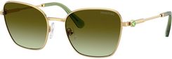 OKULARY SWAROVSKI SK 7029 4004E8 55 ROZMIAR M
