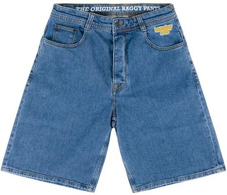 szorty HOMEBOY - x-tra Monster Denim Shorts Washed Blue (WASHED BLUE-81) rozmiar: 30