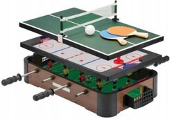 Zdjęcie 3 w 1 stół do gry. Piłkarzyki, ping pong, cymbergaj. - Skępe