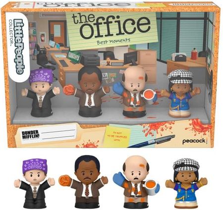 Little People The Office Biuro Figurki 4-pak Zestaw prezentowy HVG56