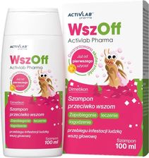 Zdjęcie ACTIVLAB PHARMA WszOff Szampon przeciwko wszom, 100ml - Żuromin
