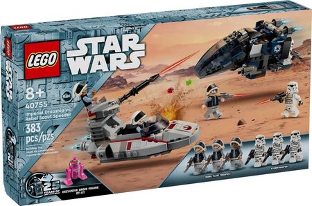 LEGO Star Wars 40755 Imperialny transportowiec kontra zwiadowczy śmigacz Rebelii