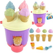 Woopie Zestaw Do Piaskownicy Lody Foremki Wiaderko Z Lodami Piasku