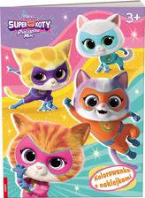 Zdjęcie Superkoty. Kolorowanka z naklejkami - Pasłęk