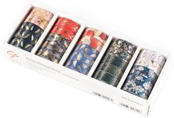 Zdjęcie Narcissus Taśma Klejąca Dekoracyjna Washi Tape Gold Set 3 Display Mix 25Szt. - Dzierzgoń