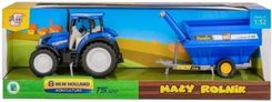 Daffi Traktor New Holland T5 Z Przyczepą 1:32