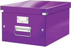 Leitz Pudło Click&Store Wow 281X200X370Mm Fioletowe