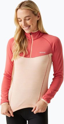 Regatta Bluza Trekkingowa Damska Hepley Mineral Red Peach Parfait Marl