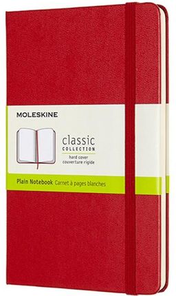 Moleskine Notatnik Classic M (11.5X18Cm) Gładki Czerwony