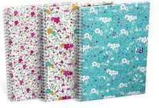 Zdjęcie Oxford Kołonotatnik Floral B5/60K Kratka - Dobczyce