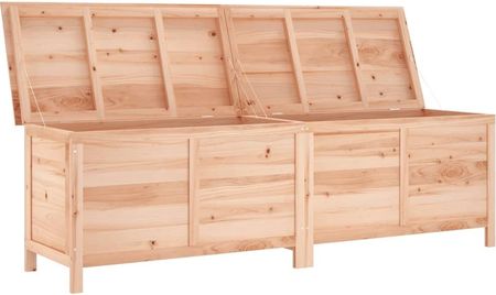 Dkd Home Decor Skrzynia Ogrodowa 198,5X50X56,5cm Z Litego Drewna Jodłowego - zdjęcie 2
