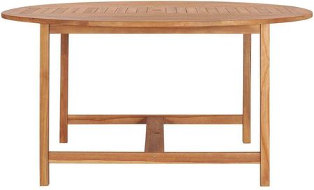 Dkd Home Decor Stół Ogrodowy 150x76cm Z Litego Drewna Tekowego - zdjęcie 2