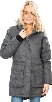 Trespass Kurtka Zimowa Parka Damska Thundery Tp75 Black Silver Grey