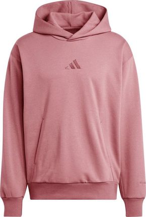 Bluza Męska adidas All Szn Fleece Różowa Iy4136 - zdjęcie 2