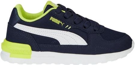 Puma Buty dla dzieci Puma Graviton AC PS granatowo-zielone 381988 14