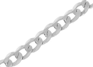 Intergold Srebrny łańcuszek rodowany pancerka Próby 925 60 cm
