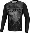 Longsleeve treningowy męski Pitbull Mesh Performance Pro Plus Born in 1989 black Zima 2024