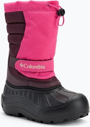 Śniegowce dziecięce Columbia Youth Powderbug Snowlite pink ice/ moonvista | WYSYŁKA W 24H | 30 DNI NA ZWROT Zima 2024