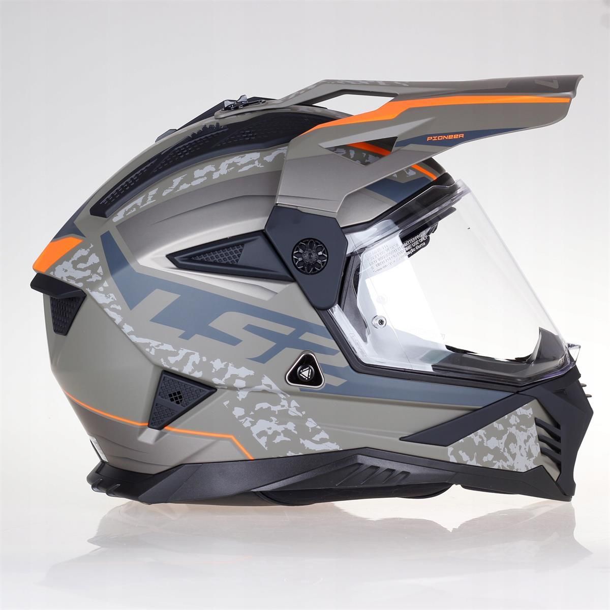 SAVANDER ver.2nd 147 × HEAD NX KASK MOTOCYKLOWY CROSS ENDURO LS2 MX702 PIONEER II DEVOR
