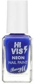 Barry M Hi Vis Neon Lakier Do Paznokci Bombshell Blue 10Ml