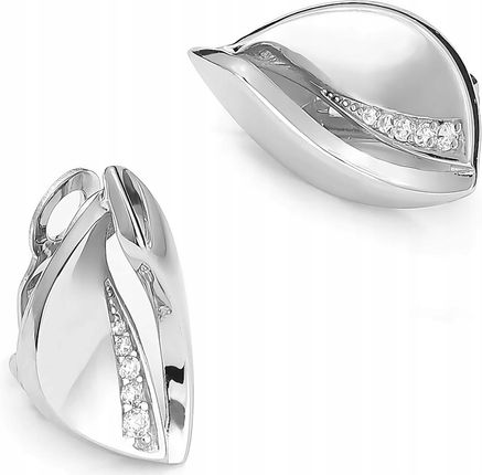 Mo-Biżuteria Kolczyki srebrne, klipsy