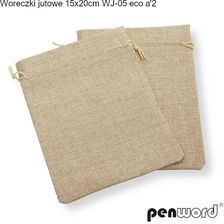Zdjęcie Woreczki jutowe eco 20x15cm 2szt - Szamotuły