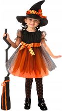 Zdjęcie Strój dziecięcy Czarownica z kapeluszem M Halloween - Tychy