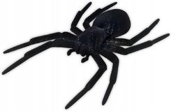 Zdjęcie Pająk sztuczny Czarny duży Halloween dekoracja Ozdoba - Trzebinia