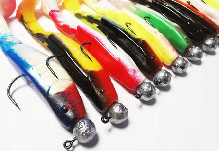 【kumiっち】 Guma ripper kopyto 12cm 12g na sandacza i szczupaka, idealna
