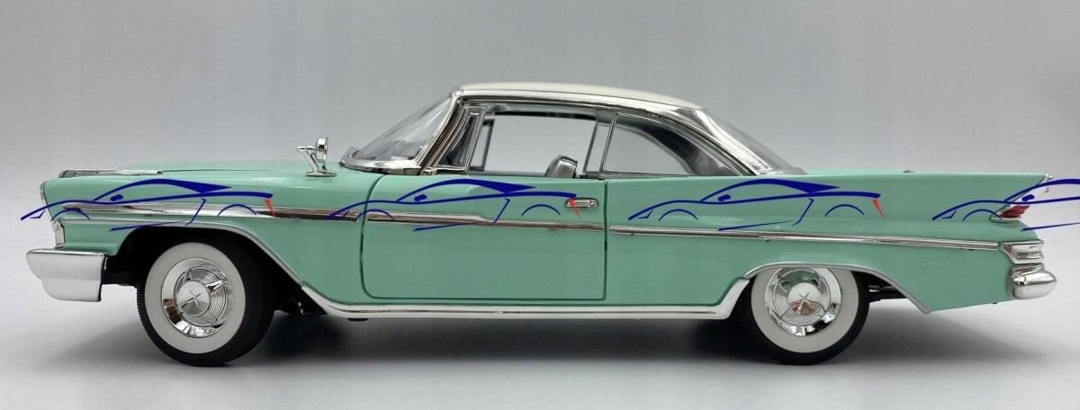 1961 DESOTO ADVENTURER ダイキャストモデル Desoto Adventurer 1961 Lucky Diecast 1:18 Łódź Bałuty • OLX.pl